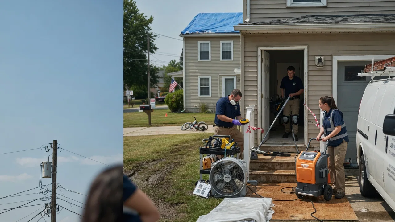 Water Damage Repair in Grammer, IN near me